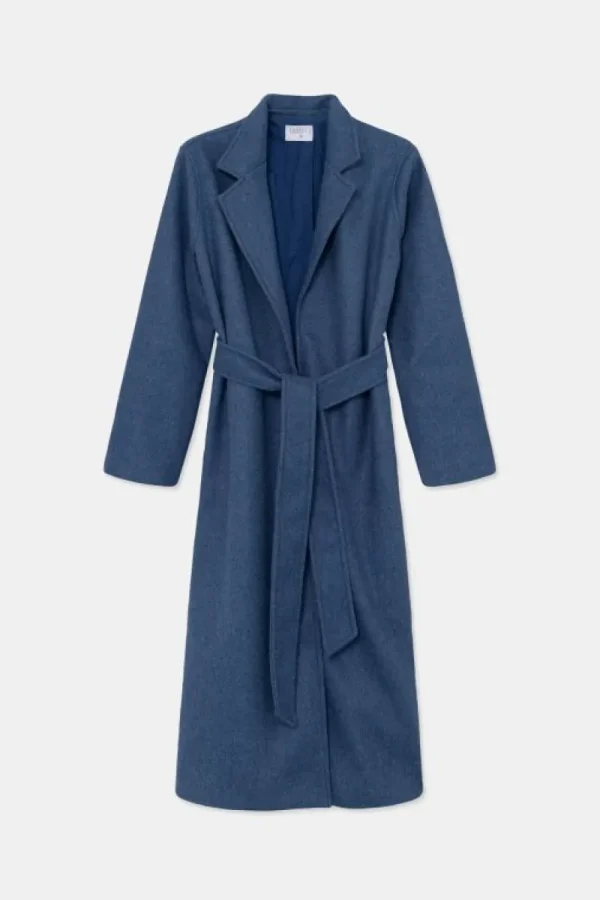 abrigo_midi_con_cuello_so_1.webp Abrigo midi con cuello solapa azul-COMPAÑIAFANTASTICA Shop