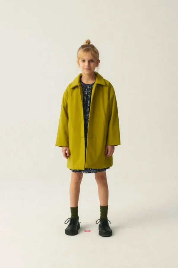 Abrigo midi unisex acolchado verde-MINI Cheap