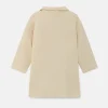 Abrigo midi unisex acolchado beige-MINI Store