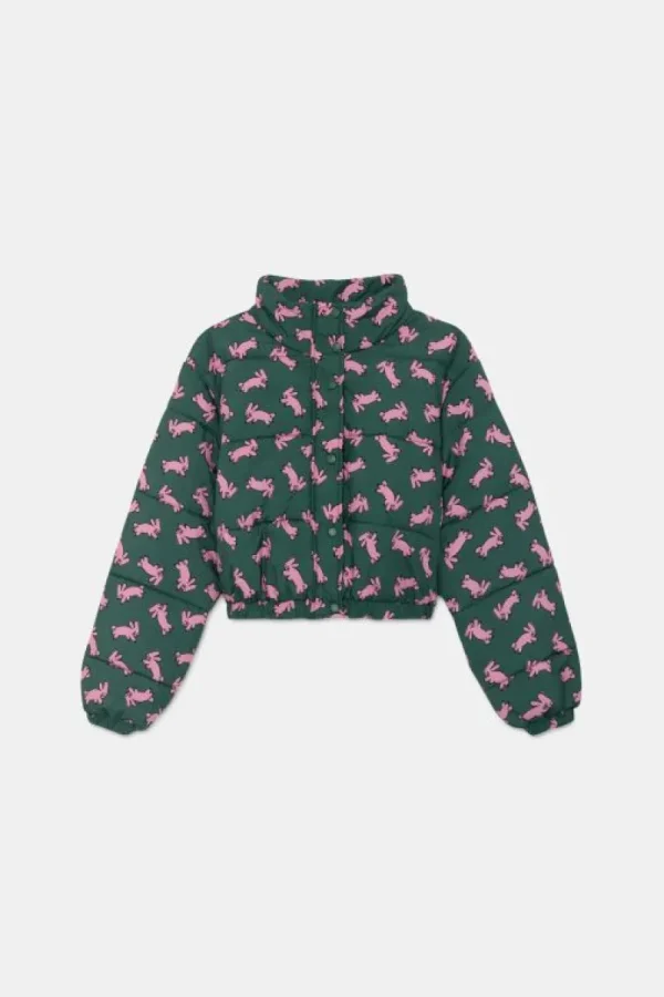 abrigo_plumfero_corto_con_1.webp Abrigo plumífero corto con estampado de conejos-COMPAÑIAFANTASTICA Online