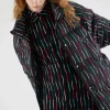 abrigo_plumfero_midi_con__5.webp Abrigo plumífero midi con estampado de rayas negro-COMPAÑIAFANTASTICA Discount