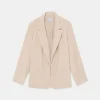 Blazer de pana beige-COMPAÑIAFANTASTICA Sale