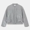 bomber_acolchada_de_piel__1.webp Bomber acolchada de piel sintética gris-COMPAÑIAFANTASTICA Best Sale