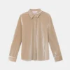camisa_de_manga_larga_y_t_1-1.webp Camisa de manga larga y terciopelo beige-COMPAÑIAFANTASTICA Clearance