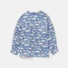 Camisa de niña con estampado de animales-MINI Sale