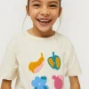 Camiseta de niña con print de frutas-MINI Cheap
