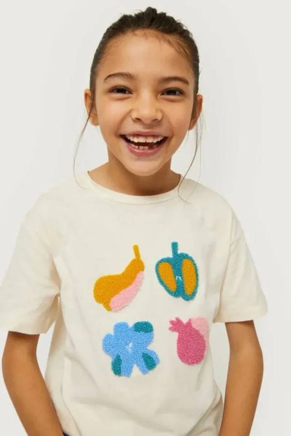 Camiseta de niña con print de frutas-MINI Cheap