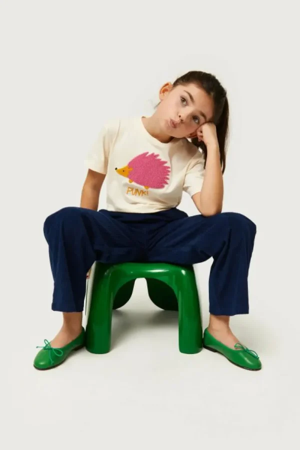Camiseta de niña con print de erizo-MINI Sale