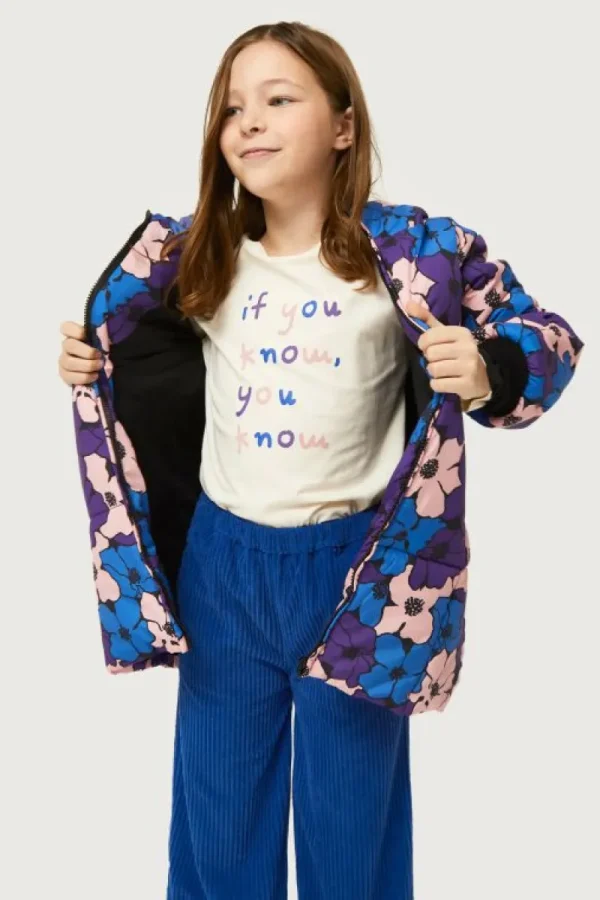 Camiseta de niña con print If you know, you know-MINI Best Sale