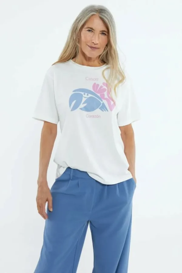 Camiseta del horoscópo Cáncer | Astro Queen-COMPAÑIAFANTASTICA Cheap