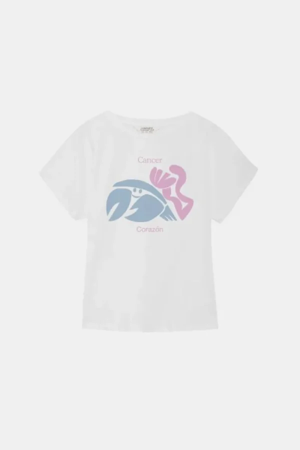 Camiseta del horoscópo Cáncer | Astro Queen-COMPAÑIAFANTASTICA Cheap