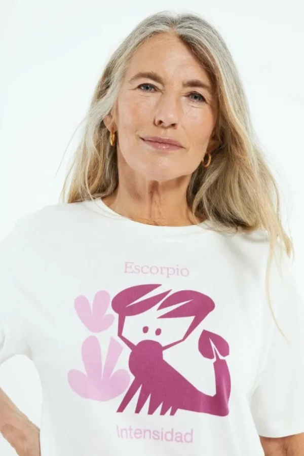 Camiseta del horoscópo Escorpio | Astro Queen-COMPAÑIAFANTASTICA Hot