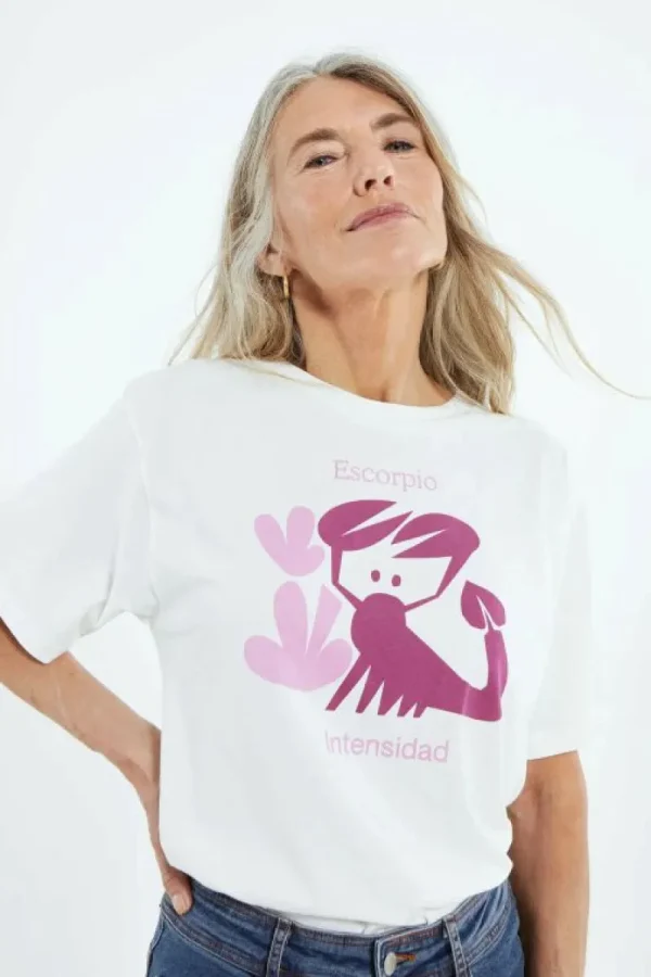 Camiseta del horoscópo Escorpio | Astro Queen-COMPAÑIAFANTASTICA Hot