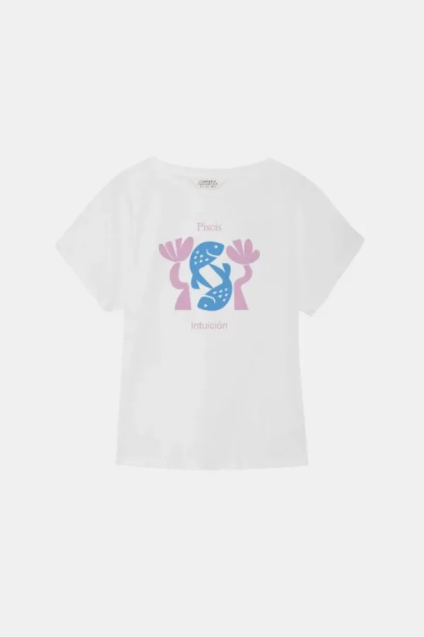 Camiseta del horoscópo Piscis | Astro Queen-COMPAÑIAFANTASTICA Best Sale