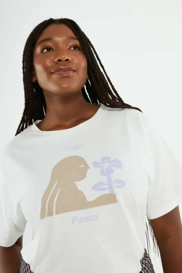 Camiseta del horoscópo Virgo | Astro Queen-COMPAÑIAFANTASTICA Fashion