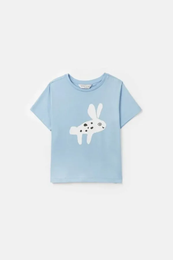 Camiseta unisex de algodón con gráfica animal-MINI Best Sale