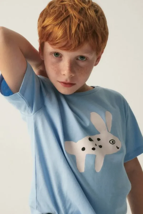 Camiseta unisex de algodón con gráfica animal-MINI Best Sale