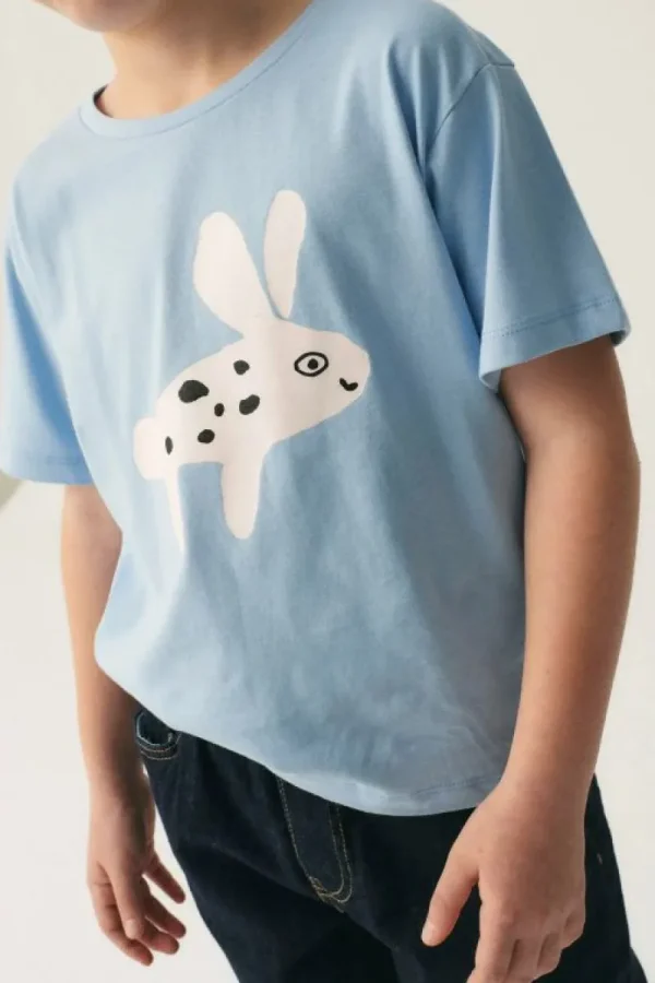 Camiseta unisex de algodón con gráfica animal-MINI Best Sale