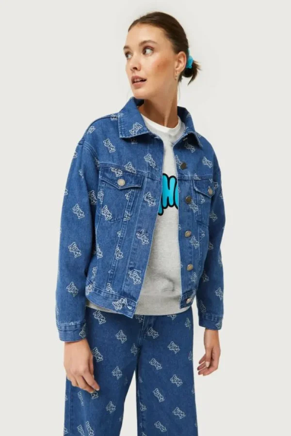 Chaqueta denim NANCY-COMPAÑIAFANTASTICA Best Sale