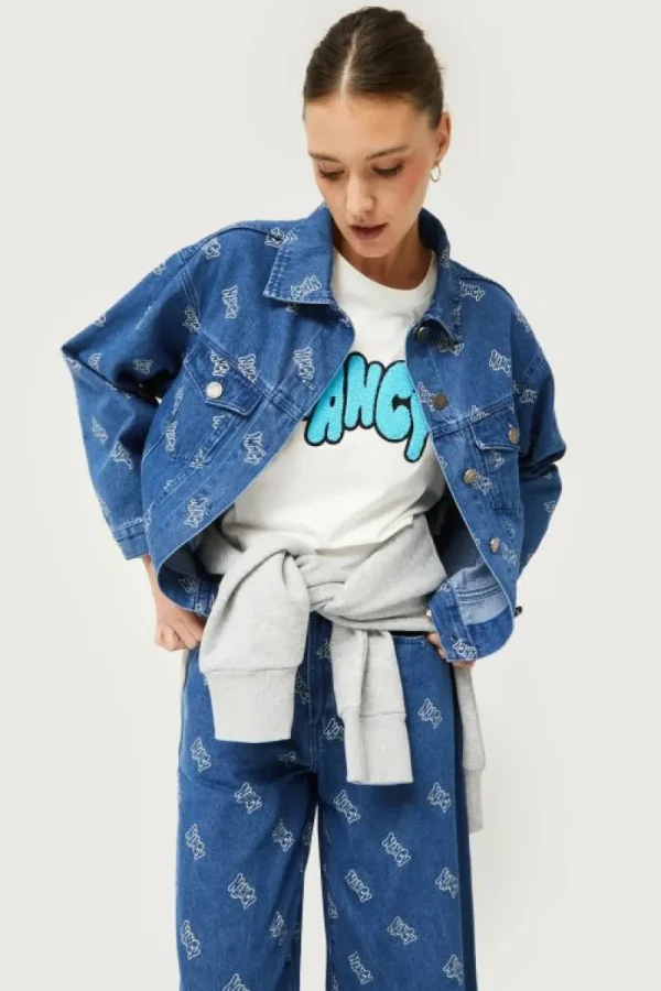 Chaqueta denim NANCY-COMPAÑIAFANTASTICA Best Sale