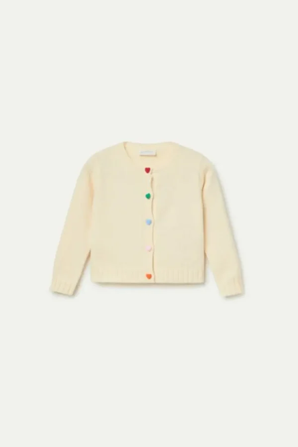 crdigan_de_nia_con_detall_1.webp Cárdigan de niña con detalle de corazones blanco-MINI Flash Sale
