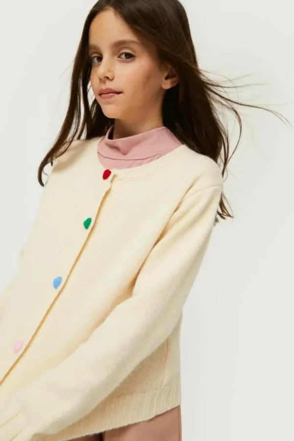 crdigan_de_nia_con_detall_2.webp Cárdigan de niña con detalle de corazones blanco-MINI Flash Sale