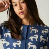 Cárdigan de niña con estampado de caballos-MINI Clearance