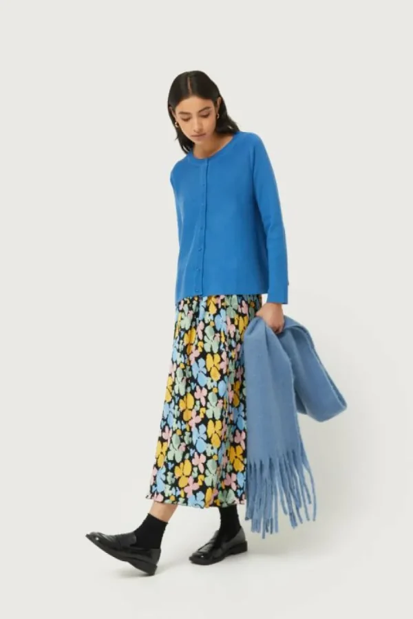 crdigan_de_punto_evas_azu_3.webp Cárdigan de punto evasé azul-COMPAÑIAFANTASTICA Cheap