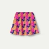 Falda corta de niña con estampado de gatos-MINI Best Sale