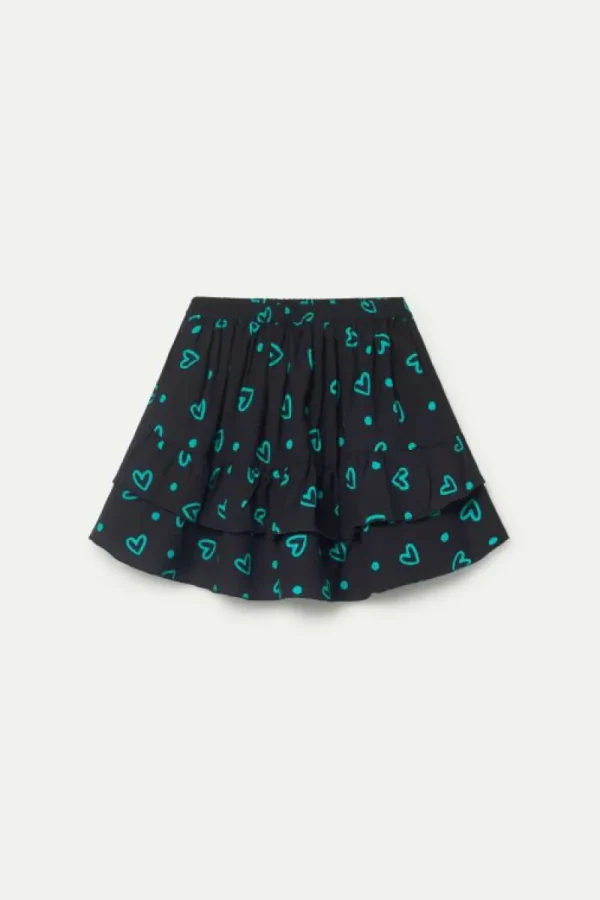 falda_corta_de_nia_estamp_1-2.webp Falda corta de niña estampado de corazones verdes-MINI Cheap