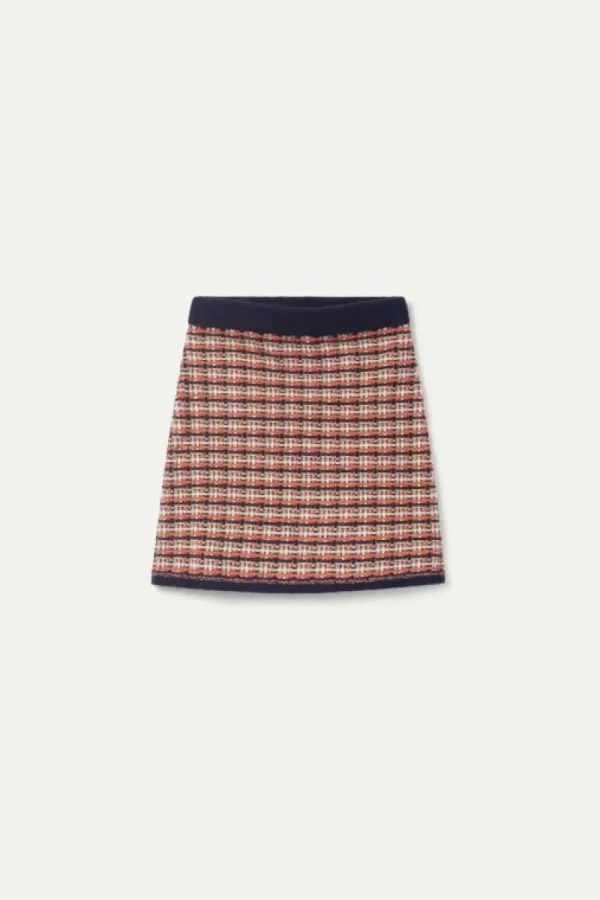 falda_de_punto_con_estamp_1.webp Falda de punto con estampado de cuadros-COMPAÑIAFANTASTICA Cheap