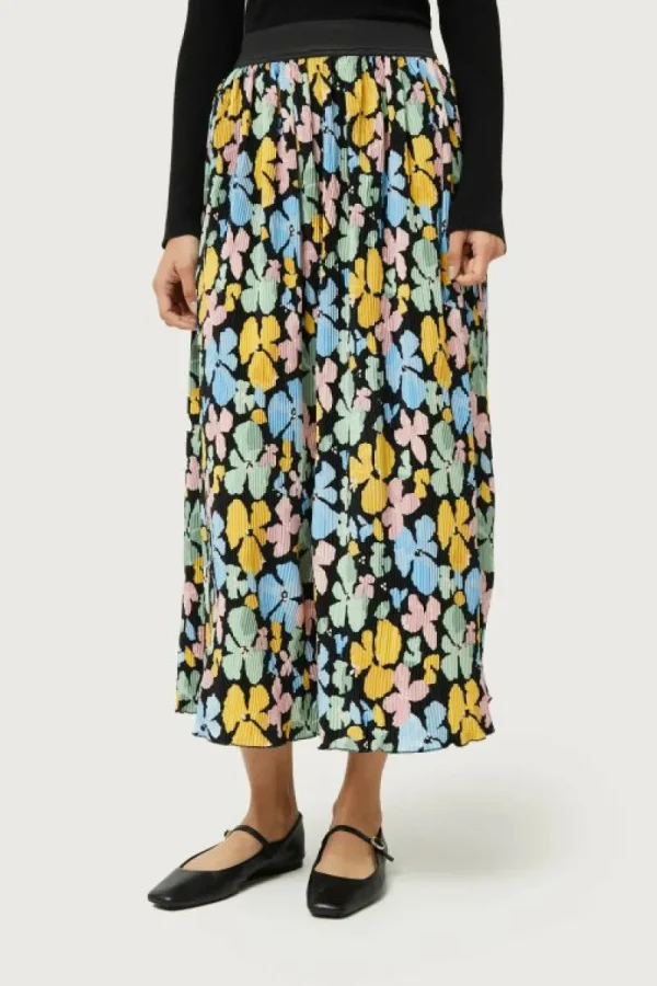 Falda larga estampado floral Jacinto-COMPAÑIAFANTASTICA Clearance