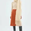 falda_midi_de_pana_de_tir_4.webp Falda midi de pana de tiro alto bicolor beige-COMPAÑIAFANTASTICA Best Sale