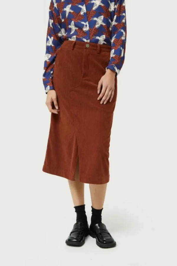 falda_midi_de_pana_marrn_4.webp Falda midi de pana marrón-COMPAÑIAFANTASTICA Cheap