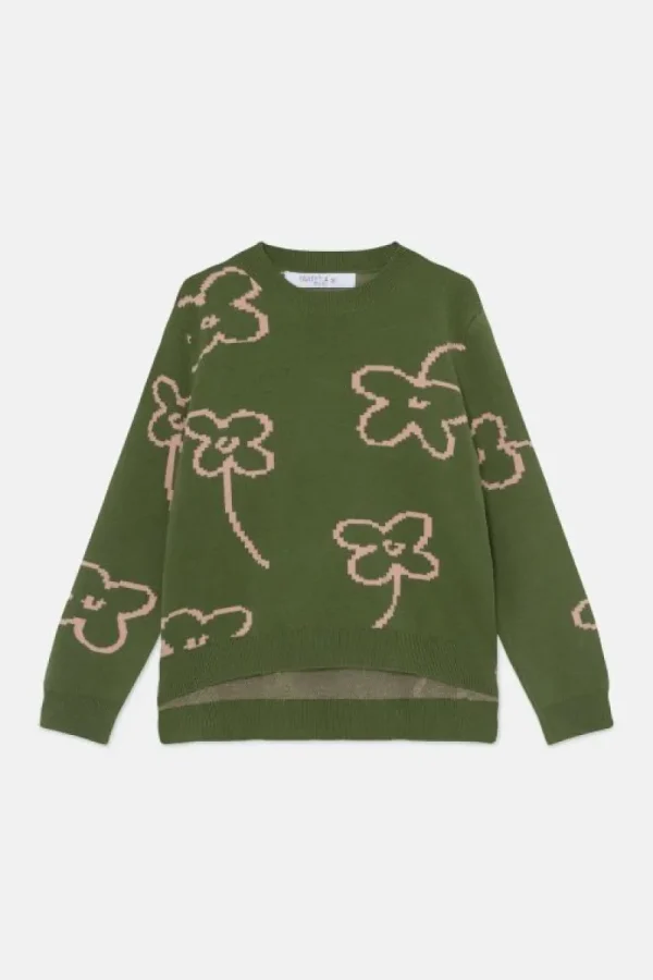 jersey_de_nia_de_punto_co_1-2.webp Jersey de niña de punto con estampado floral-MINI Cheap