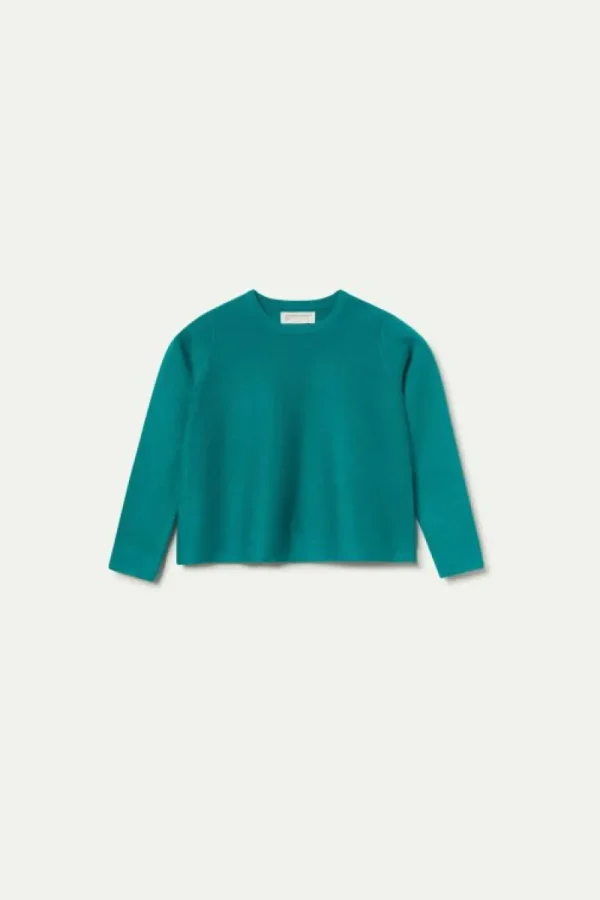 Jersey de niña evasé verde-MINI Best