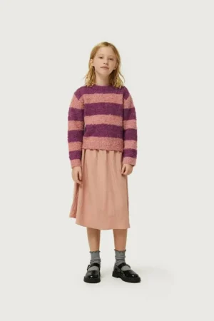 Jersey de niña rayas moradas-MINI Best