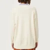 jersey_de_punto_con_cuell_4.webp Jersey de punto con cuello pico blanco-COMPAÑIAFANTASTICA Fashion