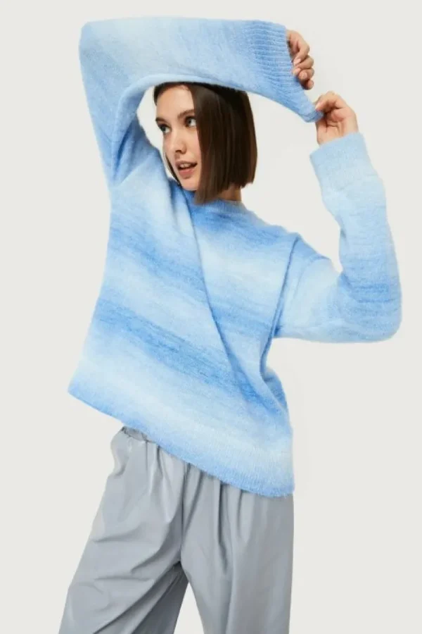 jersey_de_punto_rayas_dif_2.webp Jersey de punto rayas difuminadas azules-COMPAÑIAFANTASTICA New