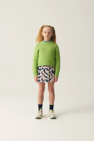 Jersey unisex crop de punto verde-MINI Cheap