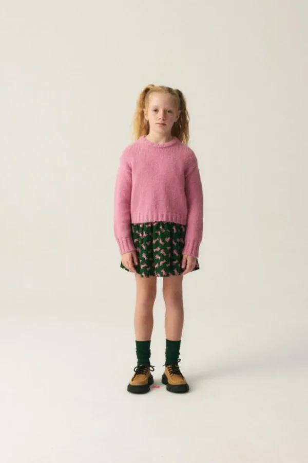 Jersey unisex crop de punto rosa-MINI Hot