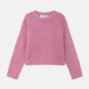 Jersey unisex crop de punto rosa-MINI Hot