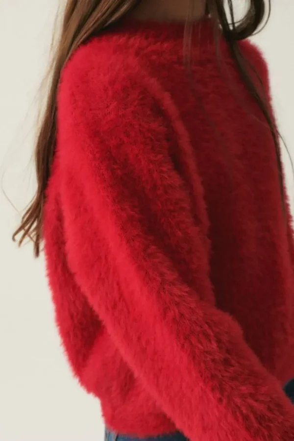 jersey_unisex_de_punto_ef_2-2.webp Jersey unisex de punto efecto pelo rojo-MINI Store