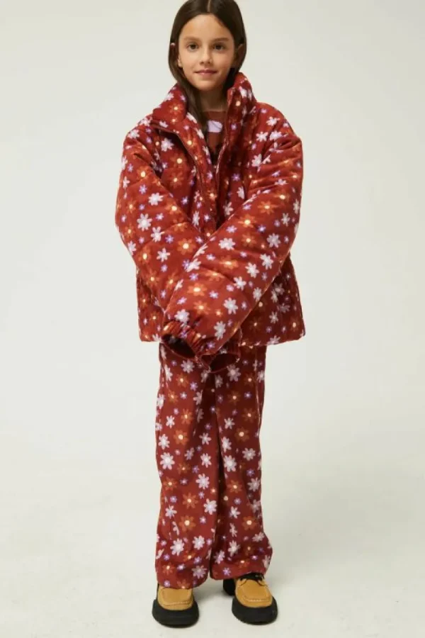 Mono largo de niña estampado floral Montana-MINI Online