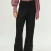 Pantalón ancho de punto negro-COMPAÑIAFANTASTICA Hot