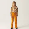Pantalón de niña de pana amarillo-MINI Sale