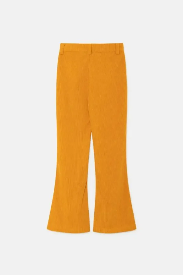 Pantalón de niña de pana amarillo-MINI Sale