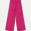 Pantalón de niña de pana fucsia-MINI Cheap