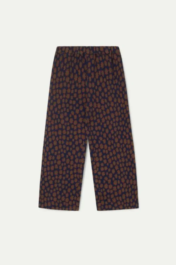 Pantalón de niña estampado floral azul-MINI Discount