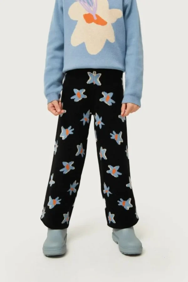 pantaln_de_nia_punto_esta_0-1.webp Pantalón de niña punto estampado floral Calatea negro-MINI Online